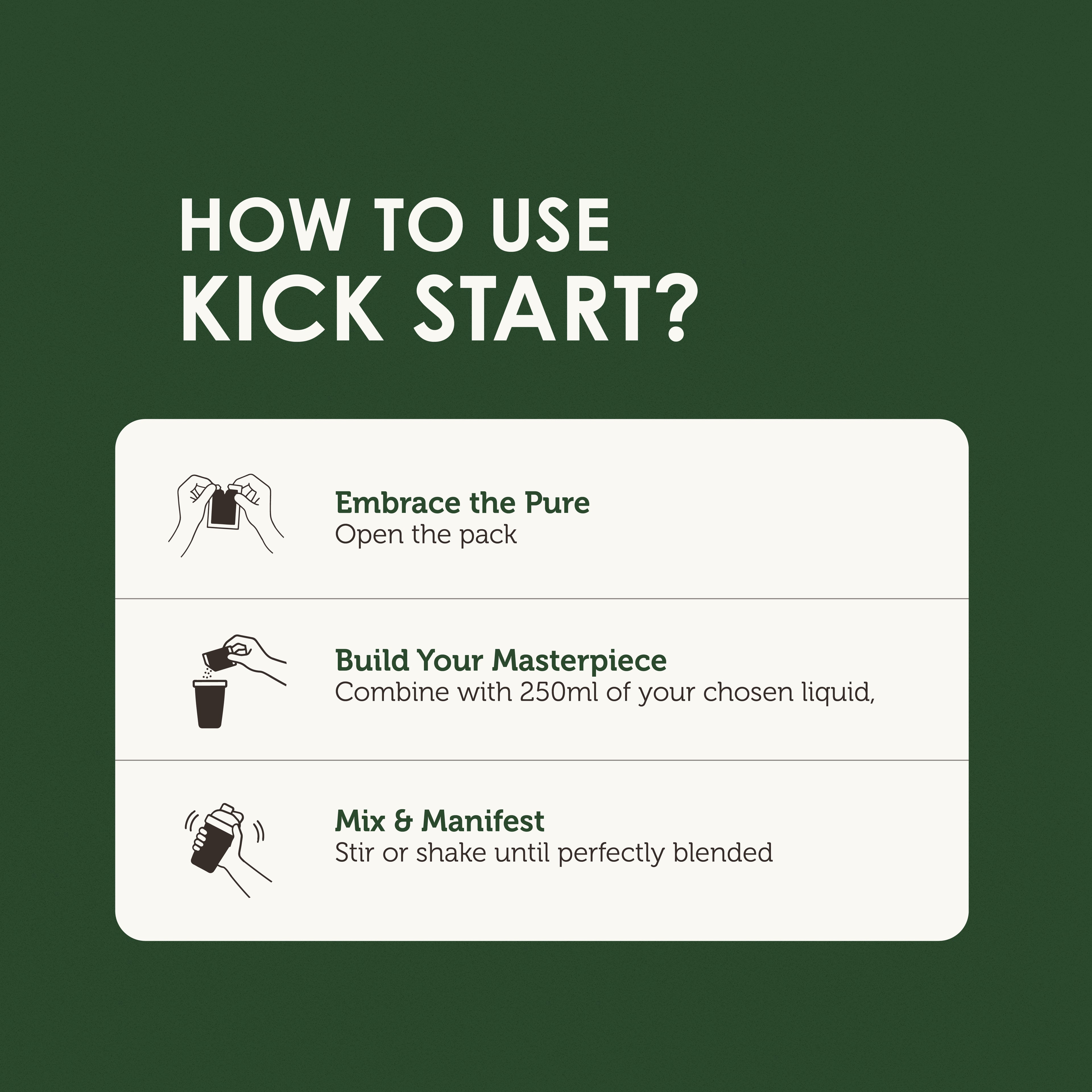 Kick Start (4 Flavors) – 15g Whey Protein | 84g Total