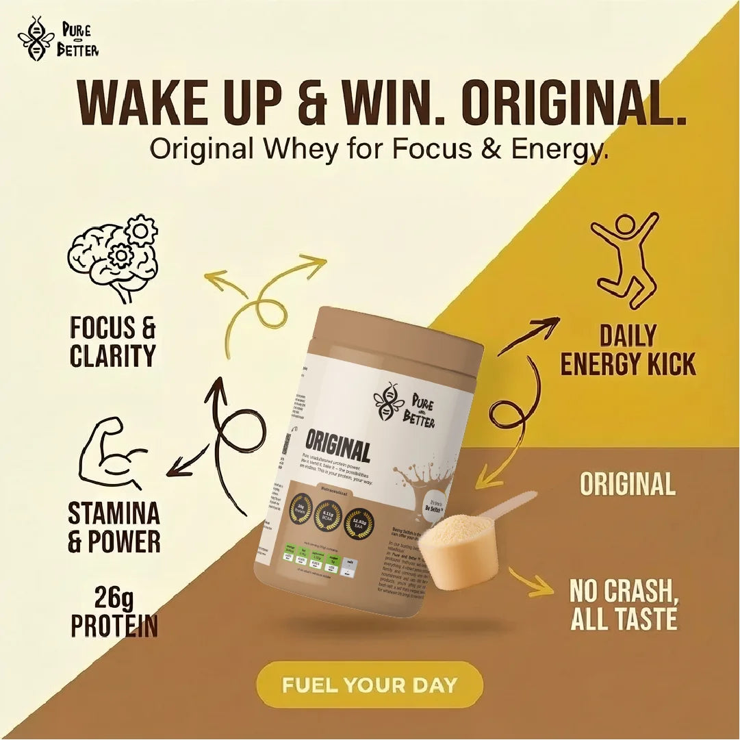 Original  Protein Jar – 26g Whey Protein | 500g Total