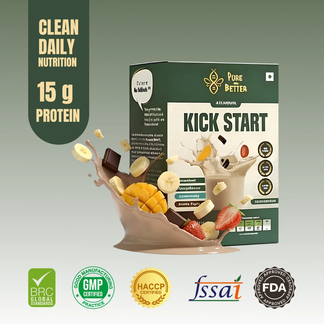 Kick Start (4 Flavors) – 15g Whey Protein | 84g Total