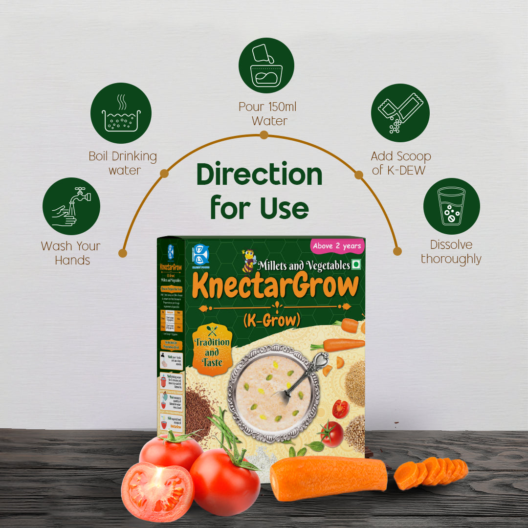 KnectarGrow (K-Grow) – Millets and Vegetables