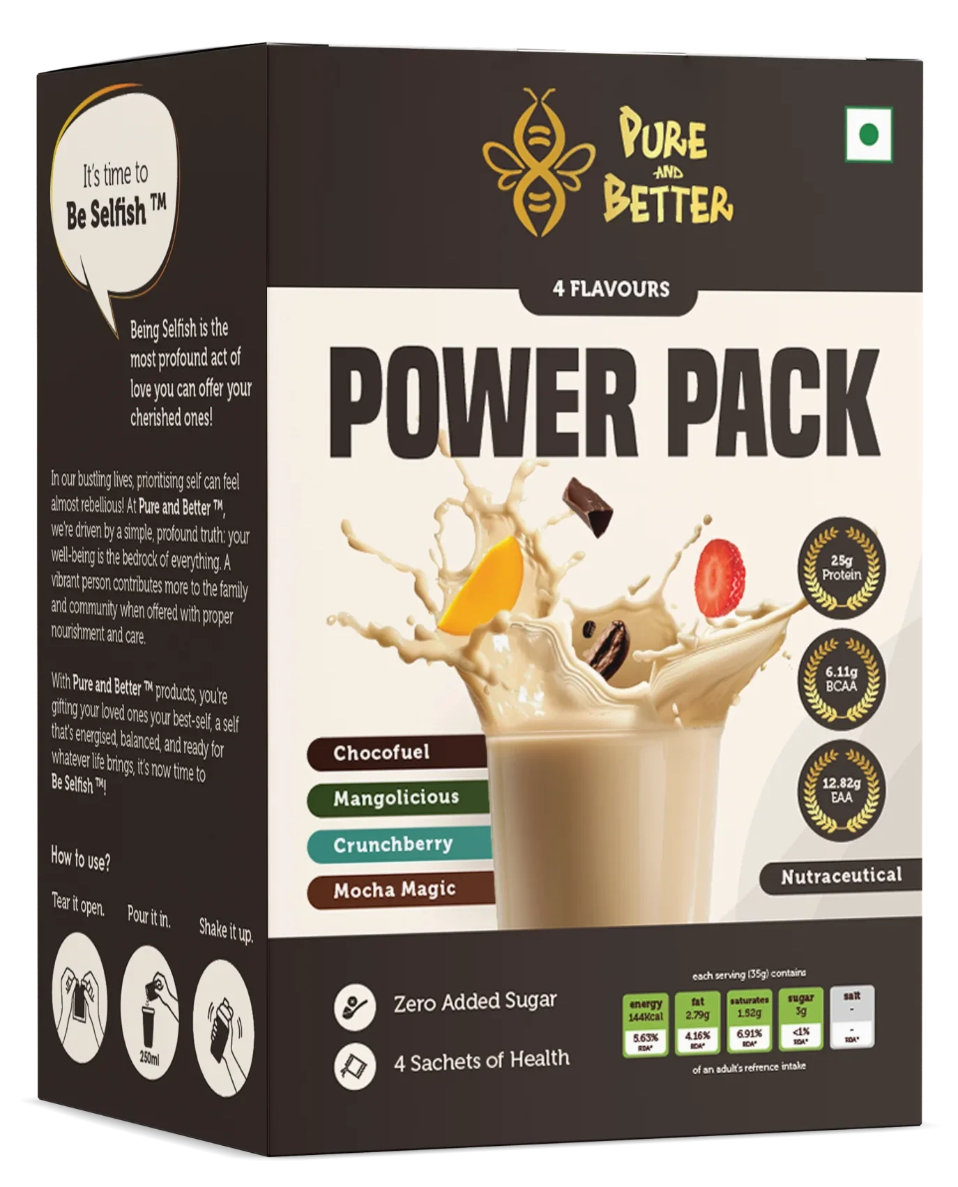 Power pack box - no background