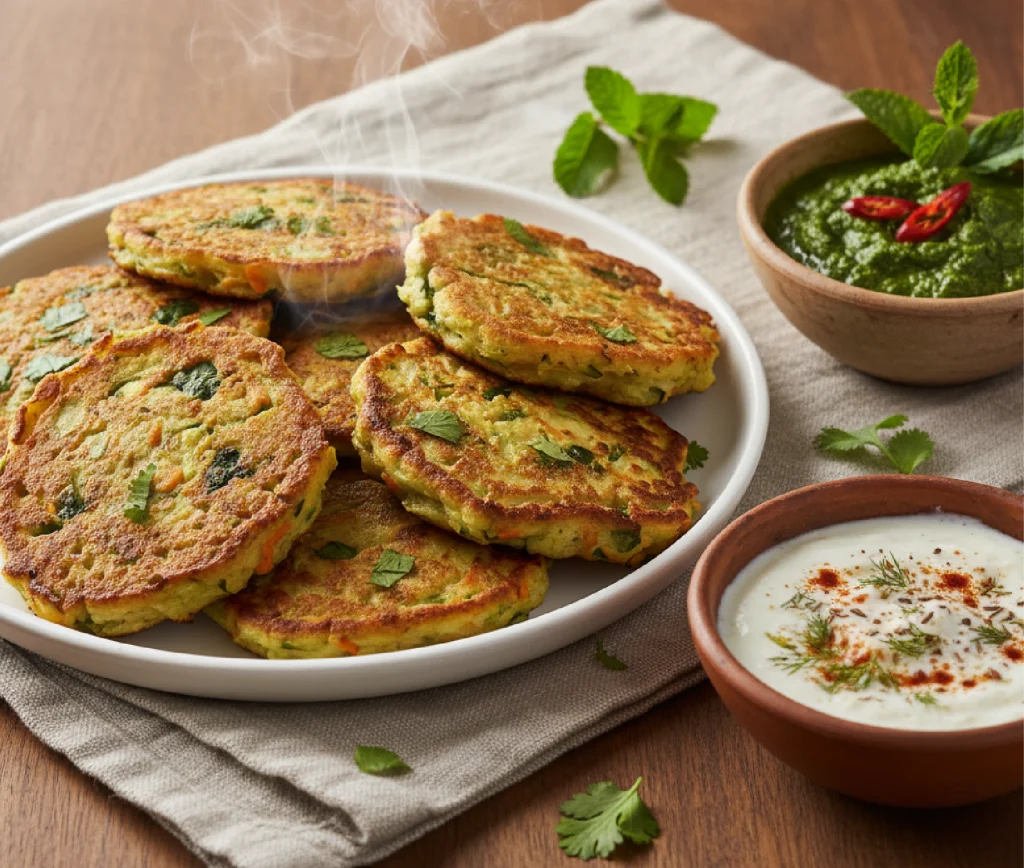 Savory Protein Veggie Fritters
